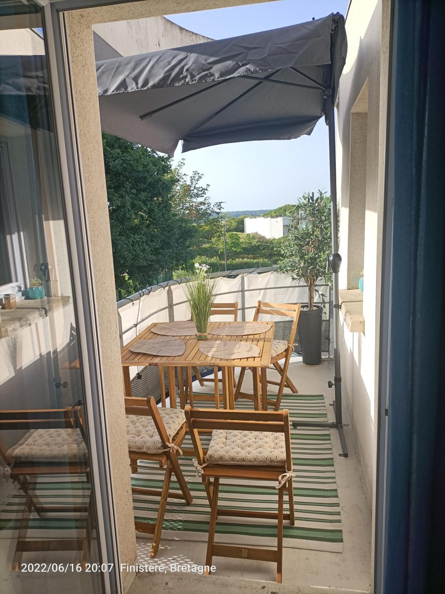L'Escale N°13 :Appartement Standing Dans Residence Брест Екстериор снимка